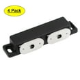 thumbnail image 1 of 3" Long Double Magnetic Latches Catch ABS Black 4Pack, 1 of 5