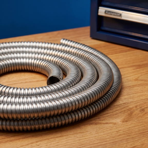 3 M Split Wire Loom Stainless Steel Protective Sleeve Cable Organizer