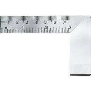Excel Blades 3" Machinist Square Precision 90 Engineer's Square Measuring Tool for Metalworking & Engineering