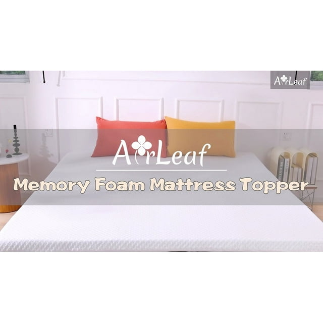 3'' Mattress Topper Queen Size Bed Gel Memory Foam, Pressure Relief