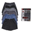thumbnail image 1 of 3 Men Knocker Boxer Trunk Plaid Shorts Underwear Lot Cotton Briefs Elastic 2XL, 1 of 7