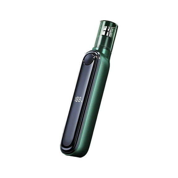 3. Men's Professional Nose/Ear Trimmer with Smart LED Display, Rechargeable Design & Maintenance