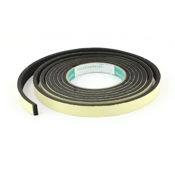 3 Meter 15mm x 5mm Single Side Adhesive Foam Sealing Tape for Door Window