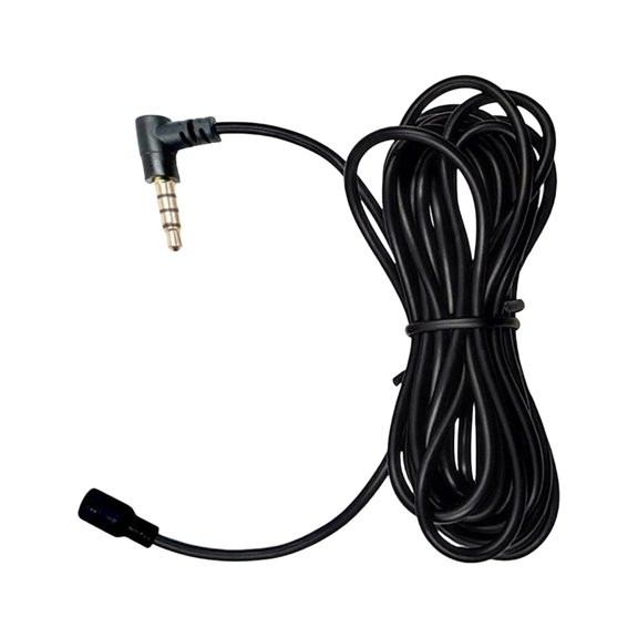3 Meter Cable External Car Microphone, 3.5mm Voice Mic for Navigation Units, Calling Units and Intercom Equipment