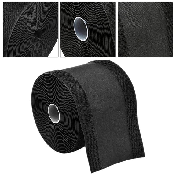 SEWCHICS Heavy Duty Floor Cable Cover with Hook and Strap for Home and Office Cord Management