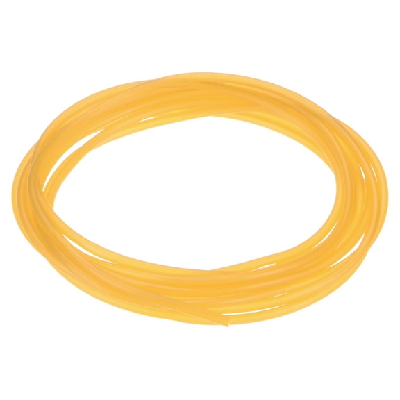 3 Meter Length Natural Latex Rubber Tubing, 1.6x3.2mm(IDxOD) Rubber Tube Hose, Yellow