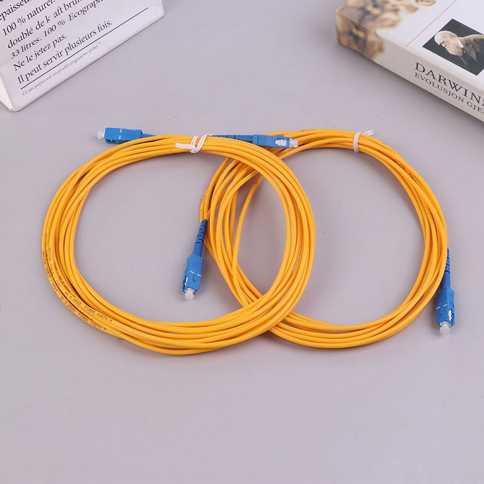 3 Meter SCSC Simplex Fiber Optic cable Single Mode FTTH Pigtail Patch