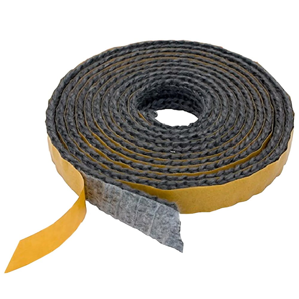 3 Meter Sealing Pad With Adhesive Sealing Black Real Fire Fireplace