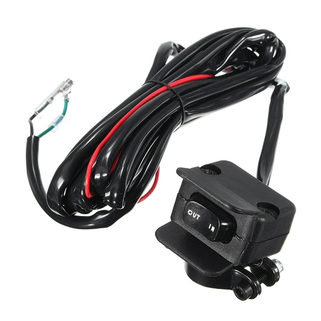 3-Meter Winch Rocker Switch Compatible for ATV/UTV Handlebar Control ...