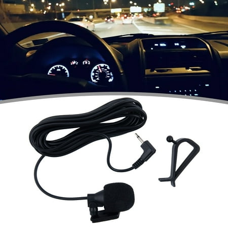 3 Meters 2.5mm External Microphone For Car Pioneer Stereos Radio Receiver
