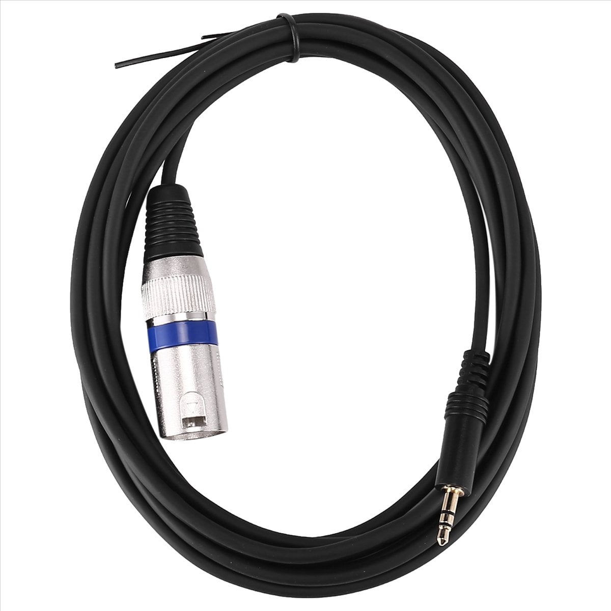 Recorder Plug 3 Meters 3.5mm Stereo Jack Plug to 3 Pin XLR Male Cable Microphone ...