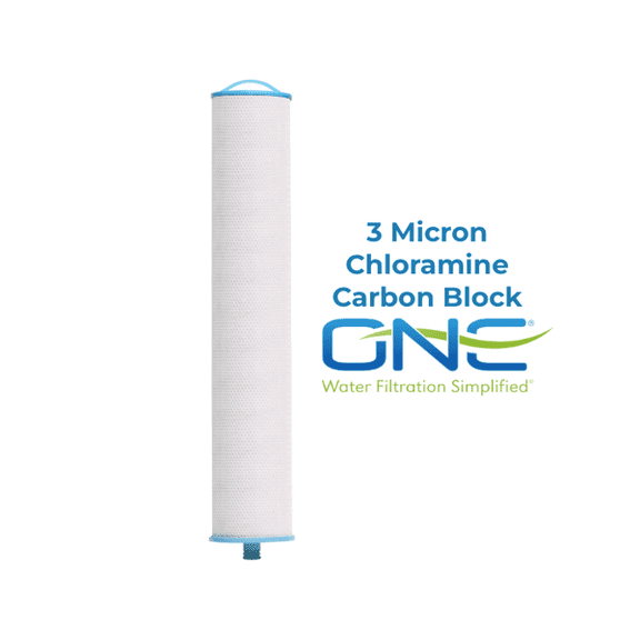 3 Micron Chloramine Carbon Block ONE Filter (CT-03-CB-AMINE)