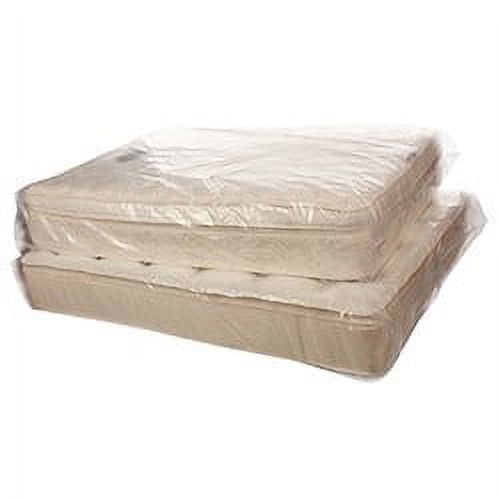 3 Mil Poly Mattress Covers - Pillow Top- Full 56 x 15 x 95 - 45/Roll - Laddawn 3115