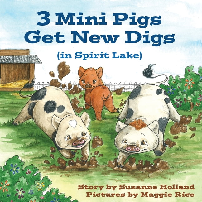 3 Mini Pigs Get New Digs In Spirit Lake, (Paperback) - Walmart.com