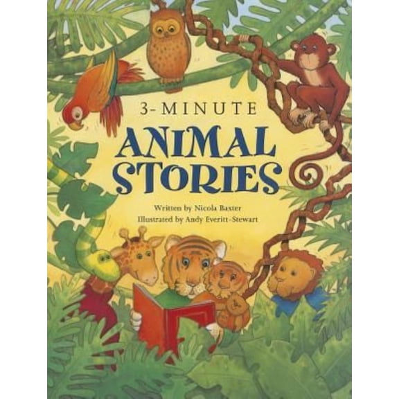 3-Minute Animal Stories : A special collection of short stories for bedtime (Paperback)