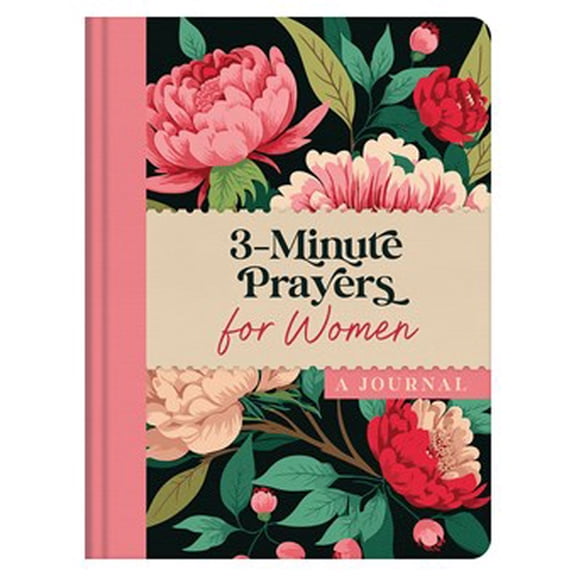 3-Minute Prayers for Women: a Journal (Hardcover)