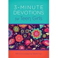 thumbnail image 1 of Pre-Owned 3-Minute Devotions for Teen Girls: 180 Encouraging Readings, 9781630588564, 1630588563, Paperback, Gld edition, 1 of 1