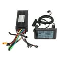 thumbnail image 1 of 3 Mode Sinusoidal Wave for Smooth Performance 30A Brushless Motor Controller Kit with LCD Display, 1 of 8