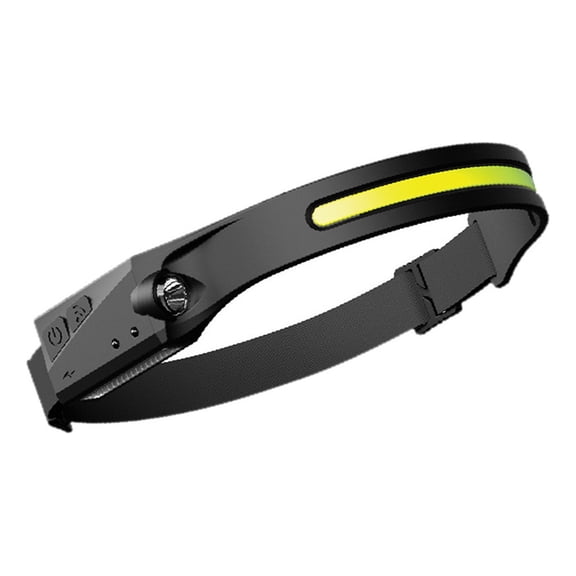 3 Modes LED Headlamp Sensor Rechargeable Headlight
