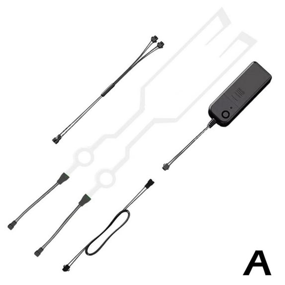 3 Modes Motorcycle Helmet LED Night Safety Warn Light Strip Riding Signal Decor, V2U0