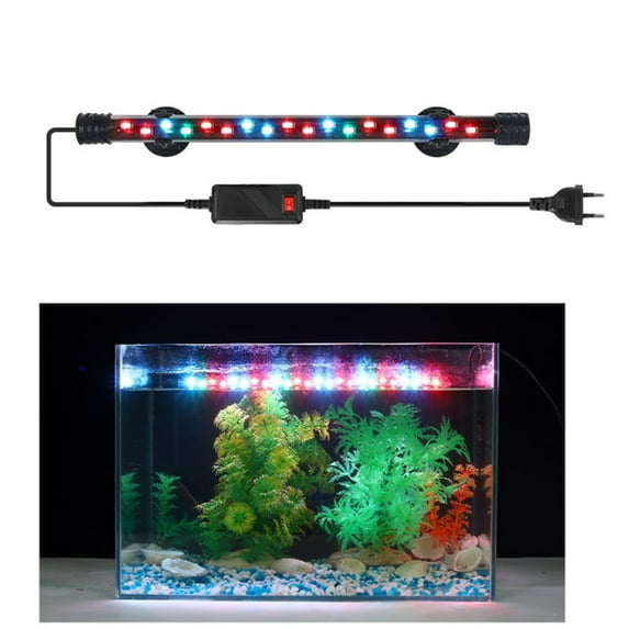 3 Modes Underwater LED Aquarium Lamp,Aquariums Lighting Decoration for Home Use