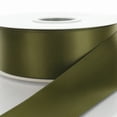 thumbnail image 1 of 3" Moss Green Double Faced Satin Ribbon 25 Yards, 1 of 2
