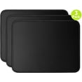 thumbnail image 1 of 3 Mouse Pad Stitched Edges Premium-Textured Large Mouse Pads Mat Natural Non-Slip Rubber Base Mousepad for Laptop, Computer & PC, 11 x 8.7 inches, Black, 1 of 7