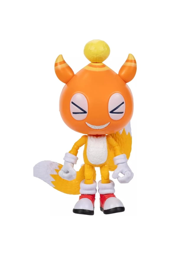3 Movie Tails Action Figure with Chao Hat 5-Inch Wave 2 Collectible
