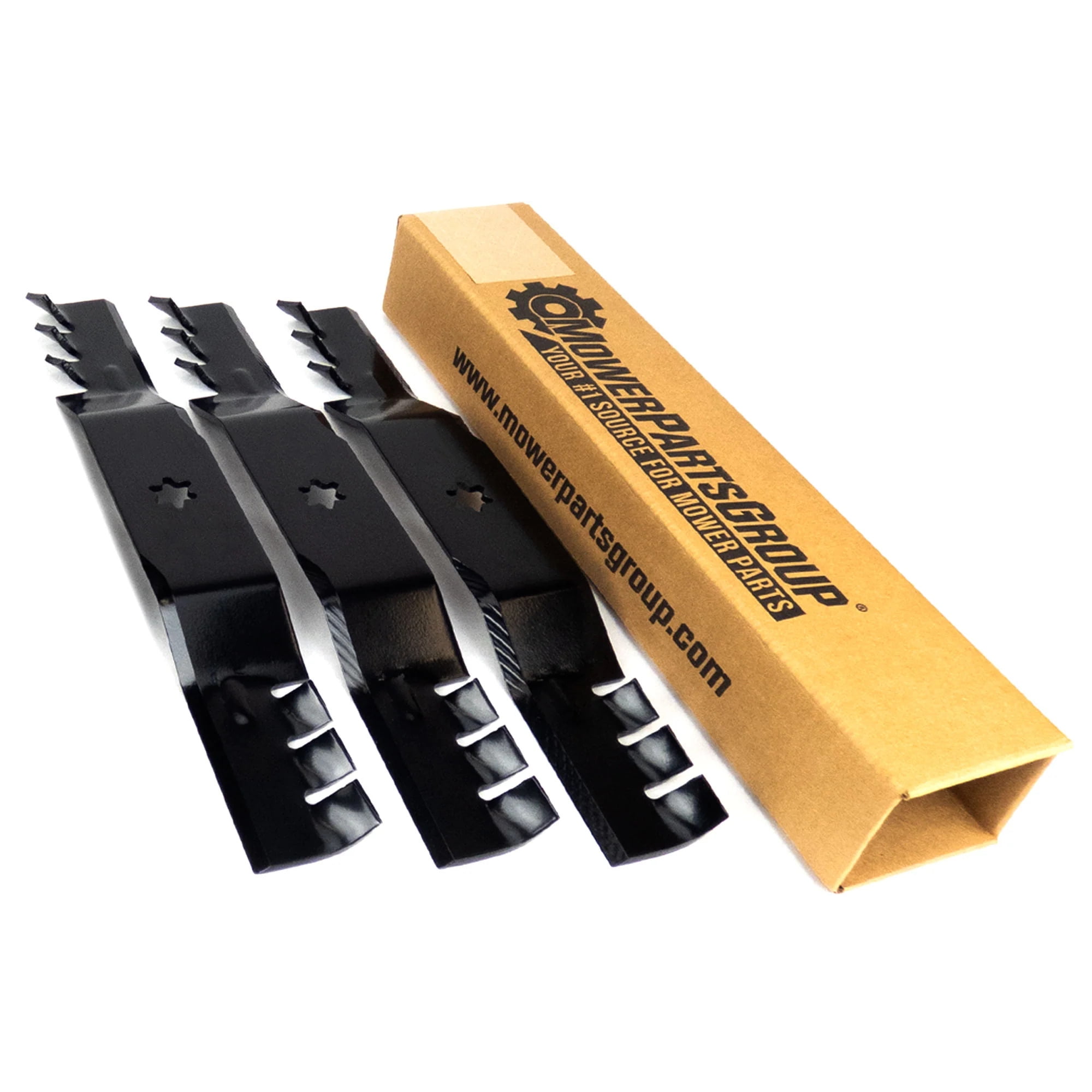 3 Mulching Blades Compatible With Cub Cadet 50 RZT 742 04053 942 04053A in Kosovo at 99 Rating 5