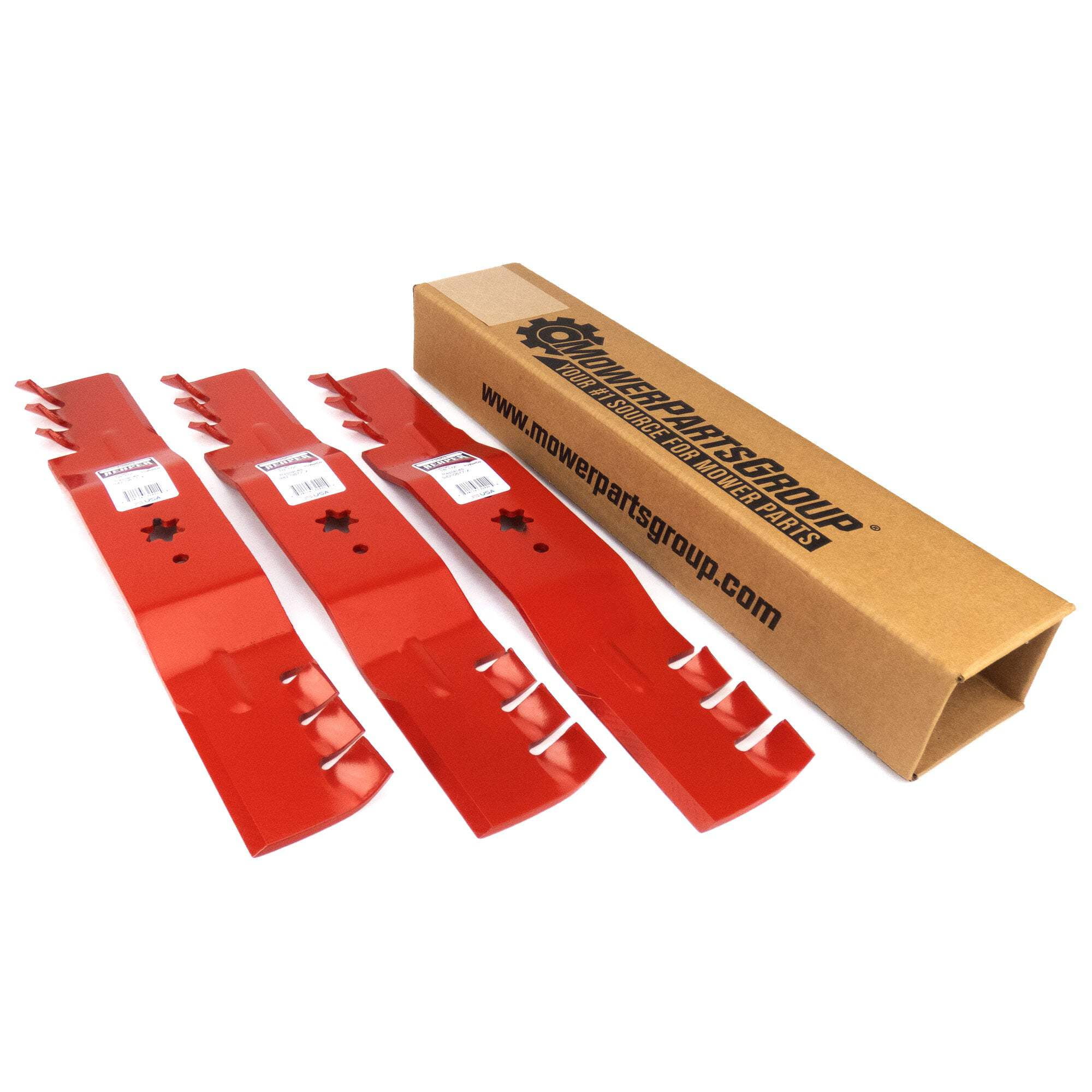 Rotary Mower Blades 12-Pack – Fits Cub Cadet RZT54 54" Deck – Replaces 742-0677, 942-0677 - View #3