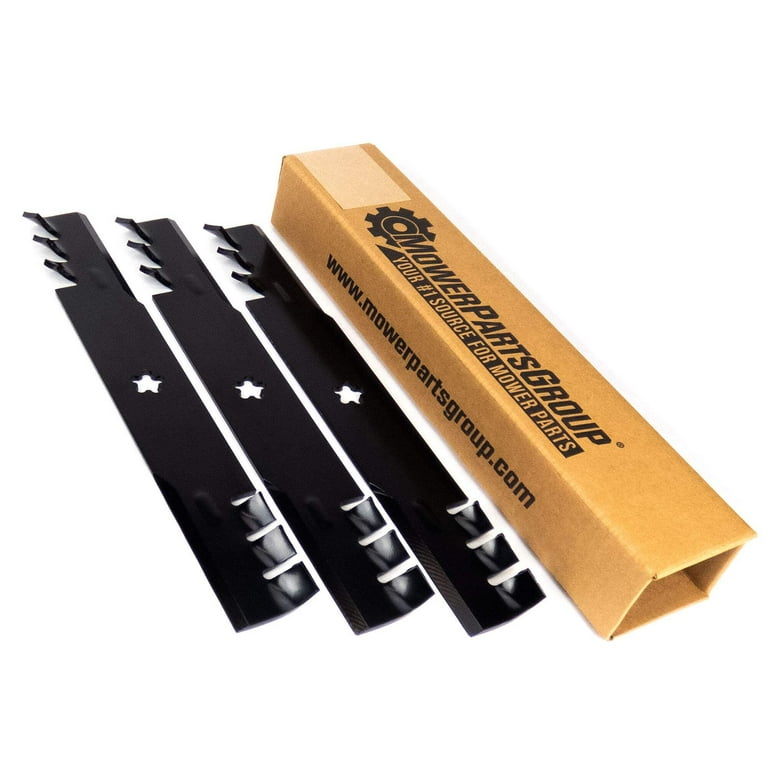 3 Mulching Blades for Husqvarna 48 EZ24T EZ4824 522037401 Walmart