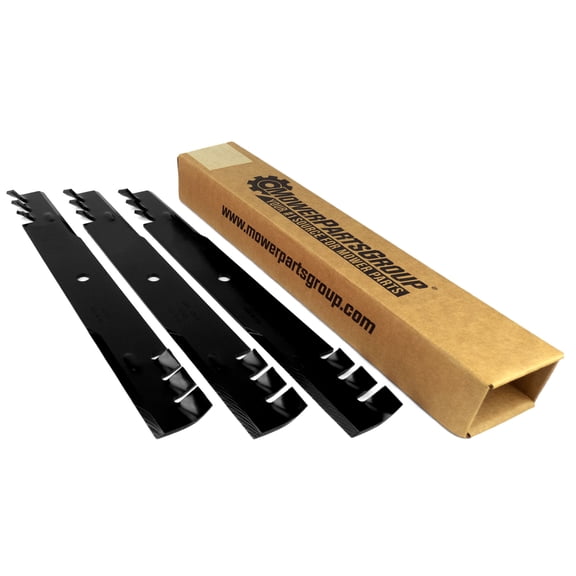(3) Mulching Blades for Simplicity, Scag, and Many More 60" & 61" Decks A48111