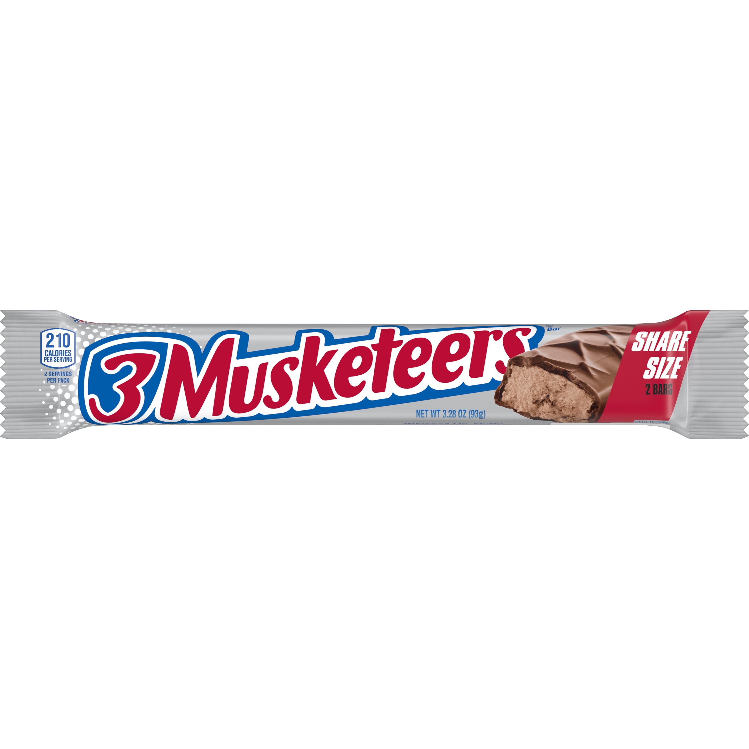 Save on 3 Musketeers Fluffy Chocolate Candy Bars Fun Size Order Online  Delivery