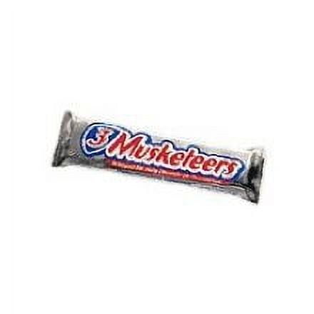 3 Musketeers Single Chocolate Candy Bar -- 360 per case.