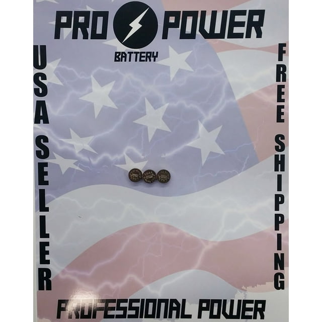 3 NEW LR44 REPLACEMENT FOR Energizer A76 L1154 AG13 357 SR44 303 BATTERY