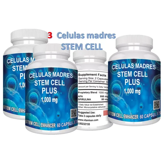 3 NEW STEM CELL ENHANCER,CELULAS MADRES, Regenerador,RGENEX madre cell