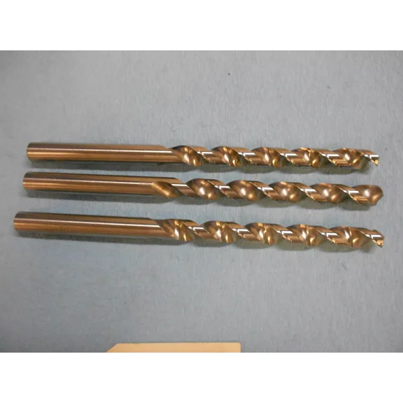3 New C-L Taper Length Drill 7/16" Highly Polished For Aluminum Hss Usa *380