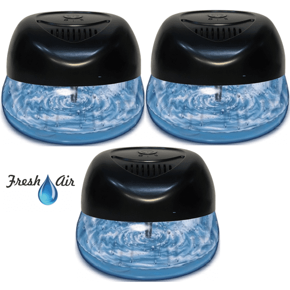 3 New Wholesale Market Fresh Aire Machines. Includes a bottle of Lavender Fragrance. Has 6 LED Color Changing Lights (3 Pack)