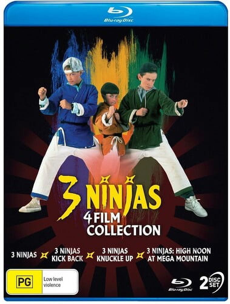 3 Ninjas: 4 Film Collection (Blu-ray), Via Vision, Comedy