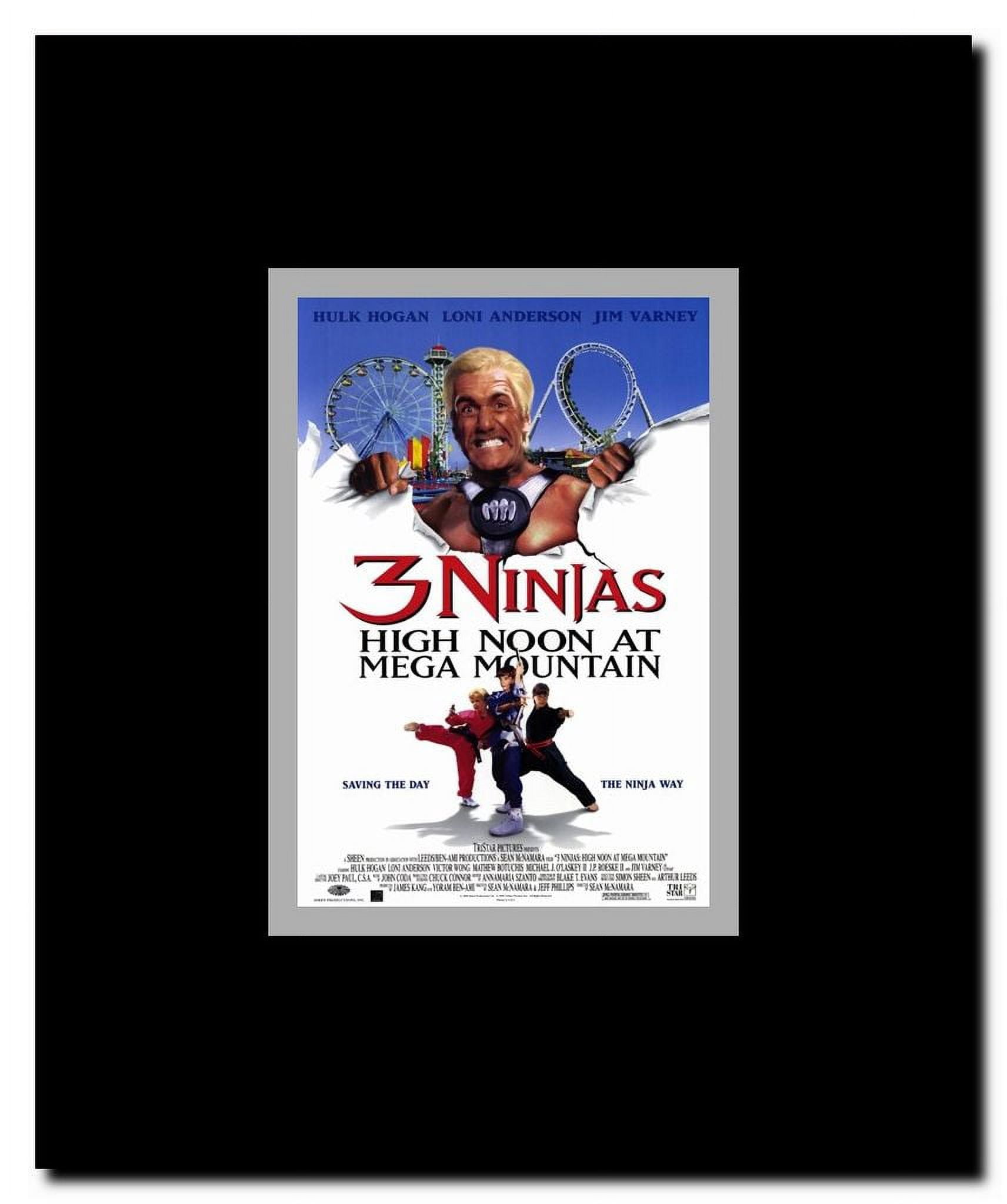 3 Ninjas: High Noon At Mega Mountain Framed Movie Poster
