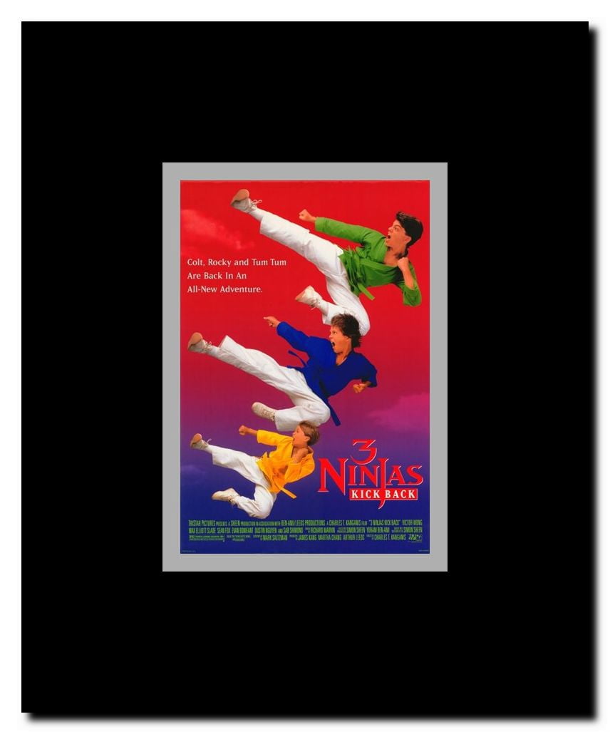 3 Ninjas Kick Back Framed Movie Poster