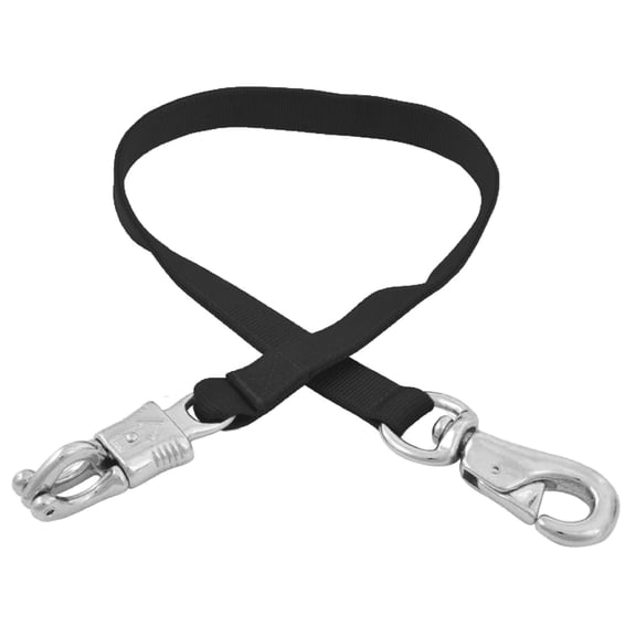 3' Nylon Trailer Tie #110 Color: Black