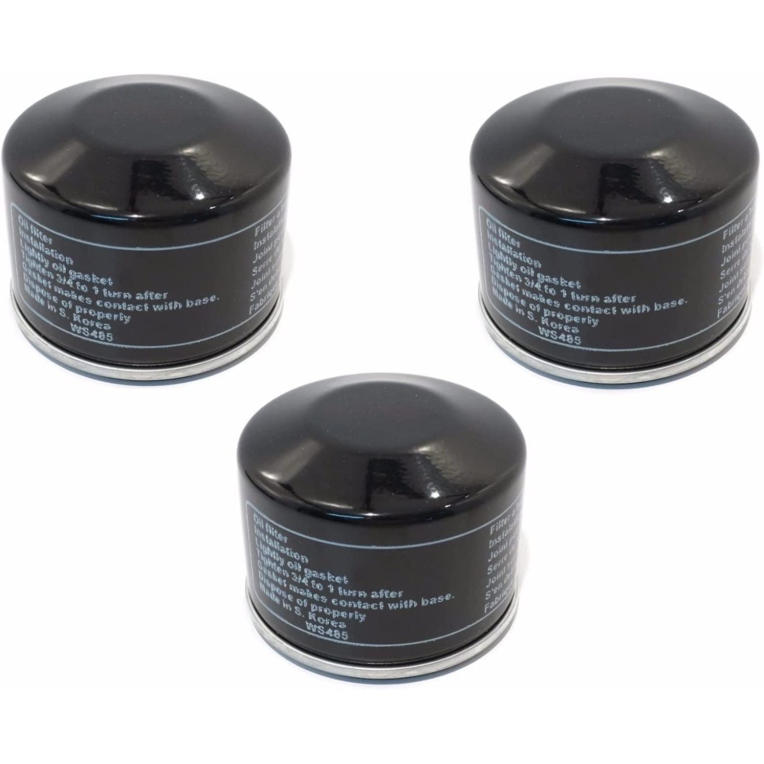 (3) OIL FILTER for Cub Cadet TroyBilt 75112690 95112690 Toro 107