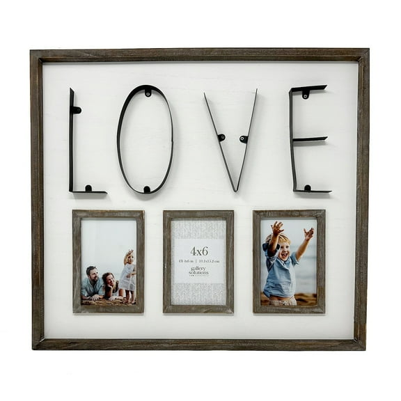 3-OPN 4x6 WIRE LOVE COLLAGE by Gallery Solutions trade - 4x6