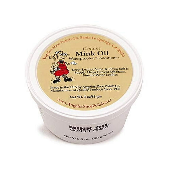 3 OZ Angelus Mink Oil Waterproofer Paste