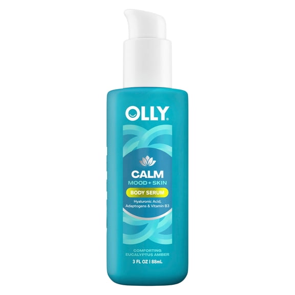Olly Body Serum Calm with Hyaluronic Acid, 3 fl oz