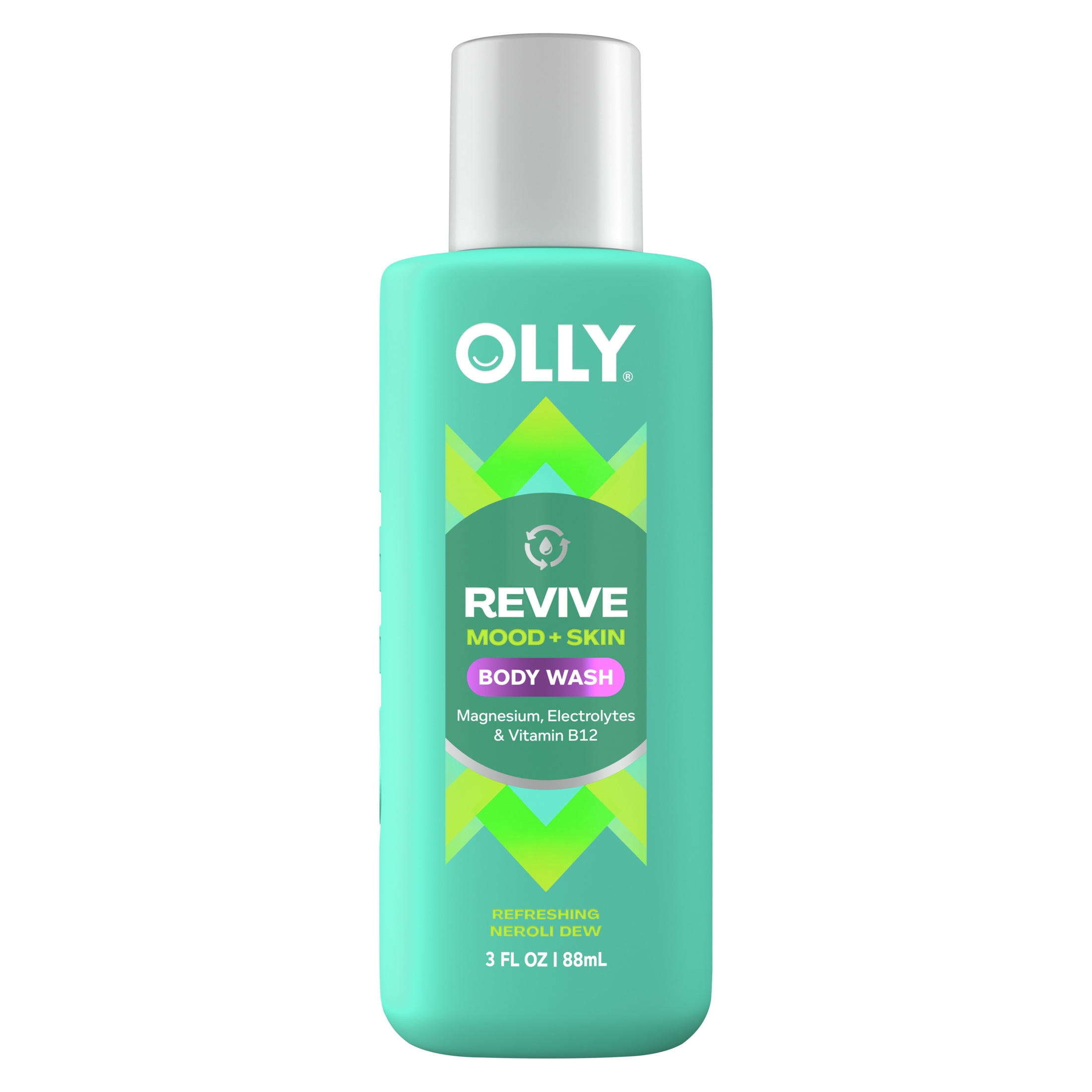 【30%off】REVIVE ウォッシングフォーム 120g OLLY Vitamins Revive Body Wash Repairs Skin Barrier Neroli Dew, 3