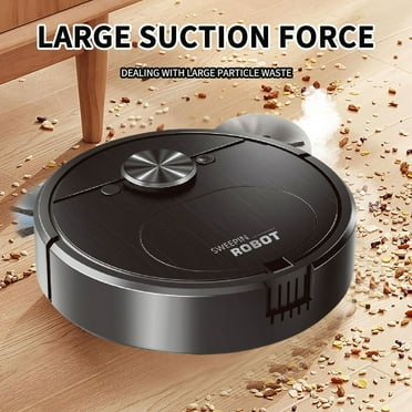 3 In One Robot Vacuum Cleaner Intelligent Sweeping Robot Household Self Charging Robotic Vacuum Mopping Robot Vacuum Cleaner For Pet Hair All Floors - Small Household Appliances