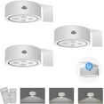 thumbnail image 1 of 3-  Operated Picture Lights  Painting Light with 3 Lighting Modes,Remote and Timer Art Display Light for Picture Artworking Frame Portrait,Dimmable  Wall Puck Lights-White, 1 of 6