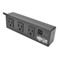 thumbnail image 1 of 3 Outlet Mountable Surge Protector Power Strip, 2 USB Charging Ports, 10 ft. Cord, 1 of 1